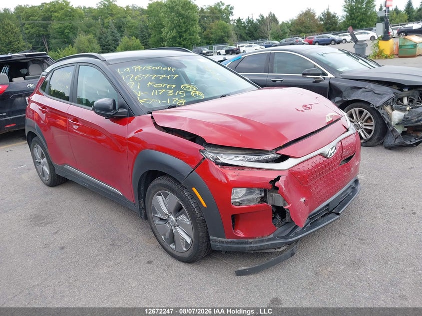 Vin: km8k23ag2mu117315, lot: 3075504, hyundai kona sel 2021 img_1