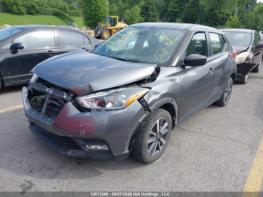 Vin: 3n1cp5cu2kl533657, lot: 3075505, nissan kicks s/sr/sv 20192