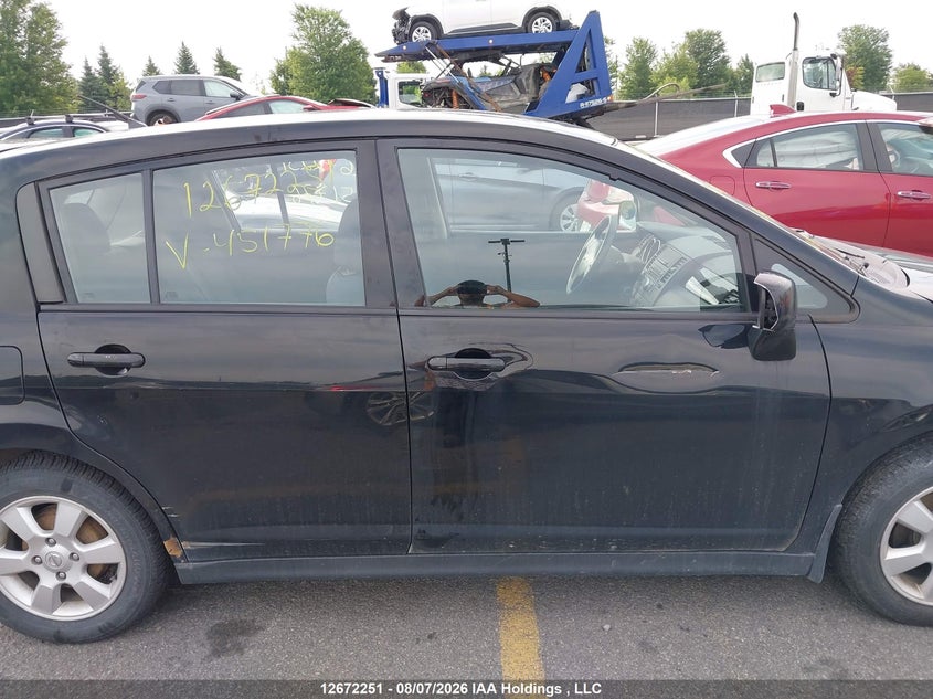 2011 NISSAN VERSA HATCHBACK 1.8L I-4 DOHC, VVT, 122HP