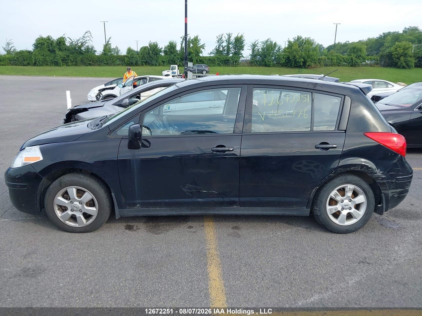2011 NISSAN VERSA HATCHBACK 1.8L I-4 DOHC, VVT, 122HP