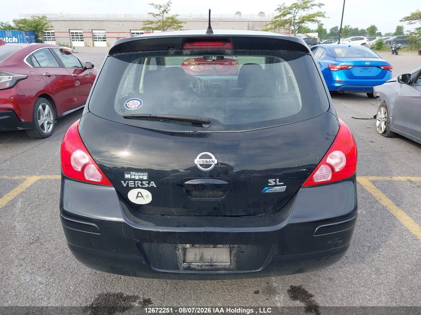 2011 NISSAN VERSA HATCHBACK 1.8L I-4 DOHC, VVT, 122HP