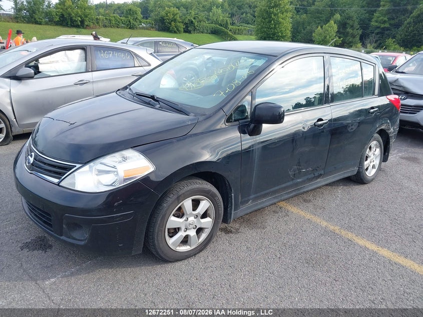 2011 NISSAN VERSA HATCHBACK 1.8L I-4 DOHC, VVT, 122HP