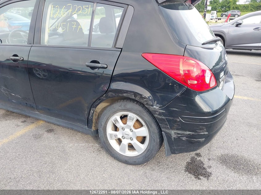 2011 NISSAN VERSA HATCHBACK 1.8L I-4 DOHC, VVT, 122HP