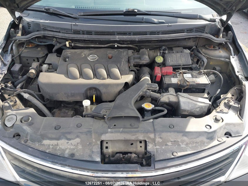 2011 NISSAN VERSA HATCHBACK 1.8L I-4 DOHC, VVT, 122HP