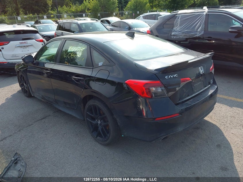 Vin: 2hgfe1e59rh080334, lot: 3075512, honda civic si si 20243