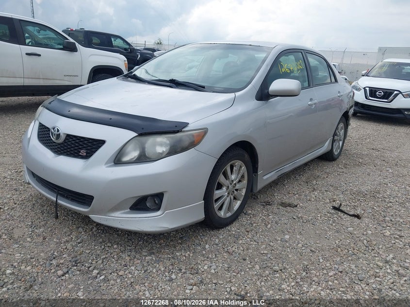 2009 Toyota Corolla, Charity, IAAI, VIN 2T1BU40E29C142983 — photo 2