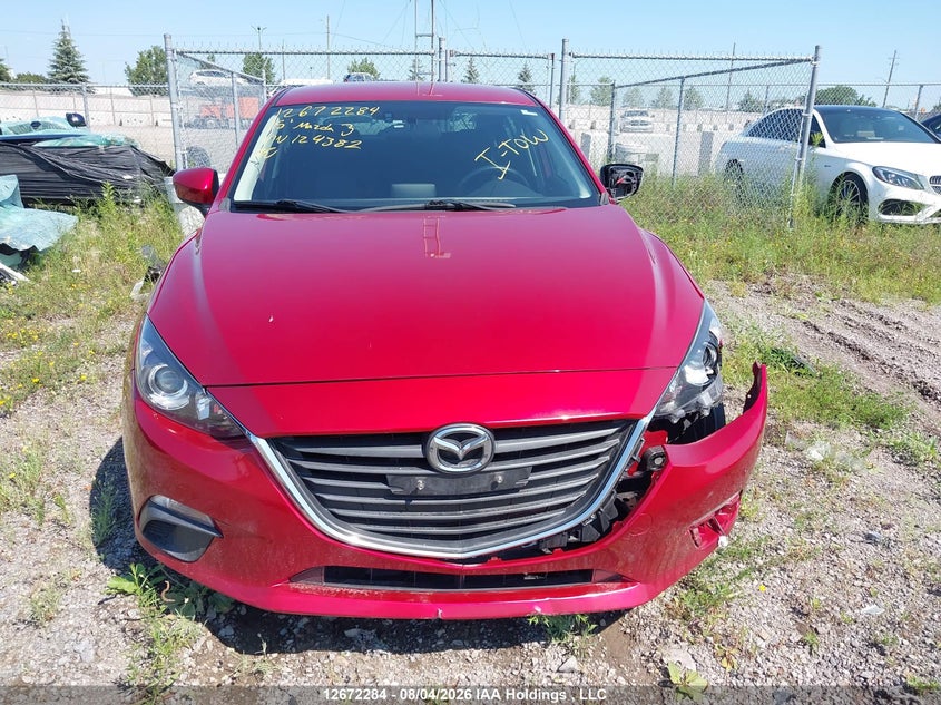 2015 MAZDA 3 SEDAN 2.0L I-4 DI, DOHC, VVT, 155HP