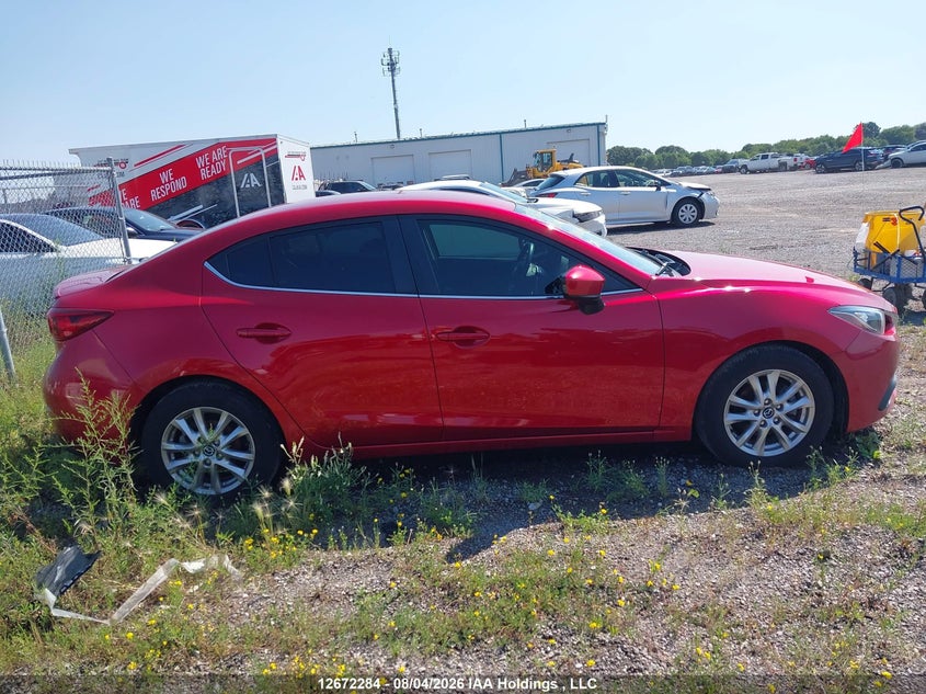 2015 MAZDA 3 SEDAN 2.0L I-4 DI, DOHC, VVT, 155HP
