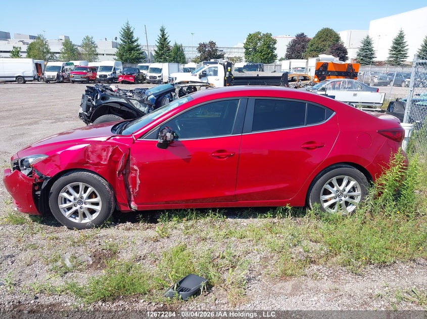 2015 MAZDA 3 SEDAN 2.0L I-4 DI, DOHC, VVT, 155HP
