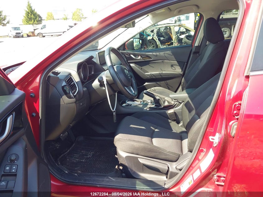 2015 MAZDA 3 SEDAN 2.0L I-4 DI, DOHC, VVT, 155HP