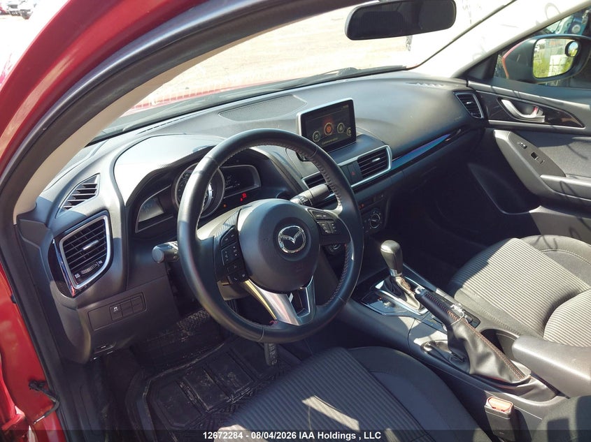 2015 MAZDA 3 SEDAN 2.0L I-4 DI, DOHC, VVT, 155HP