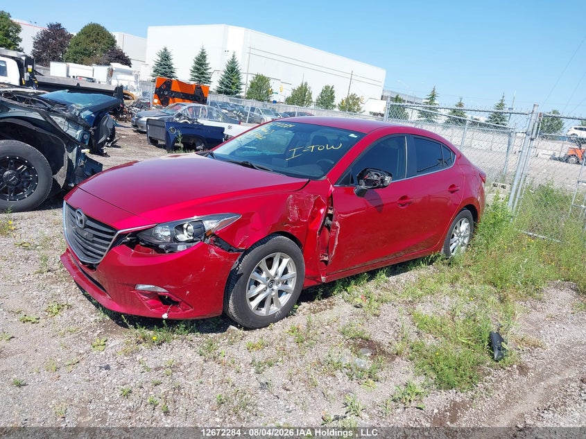 2015 MAZDA 3 SEDAN 2.0L I-4 DI, DOHC, VVT, 155HP