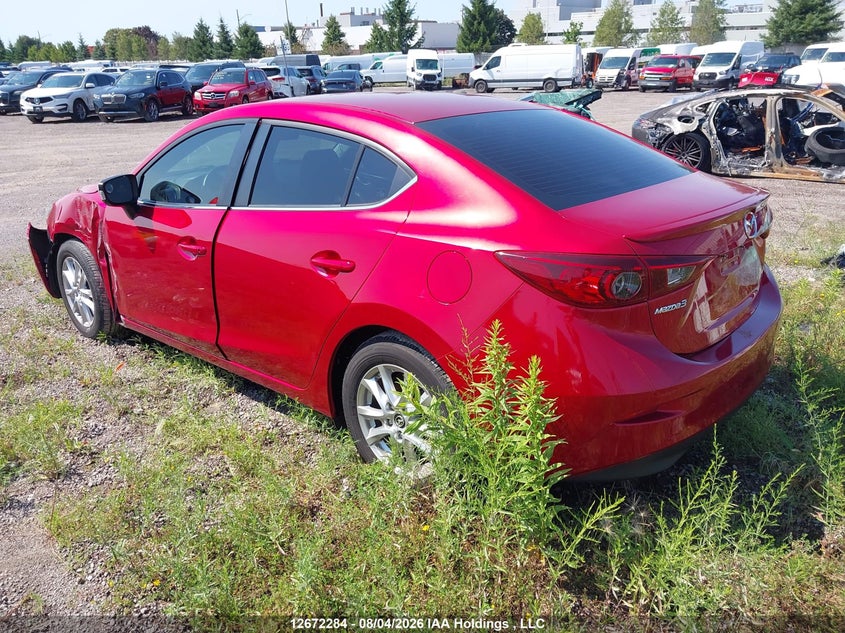 2015 MAZDA 3 SEDAN 2.0L I-4 DI, DOHC, VVT, 155HP