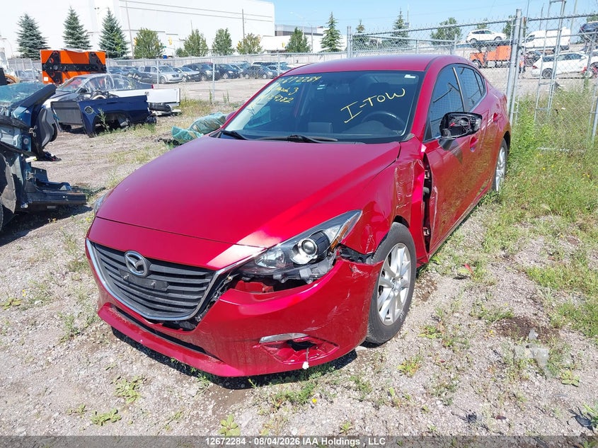 2015 MAZDA 3 SEDAN 2.0L I-4 DI, DOHC, VVT, 155HP