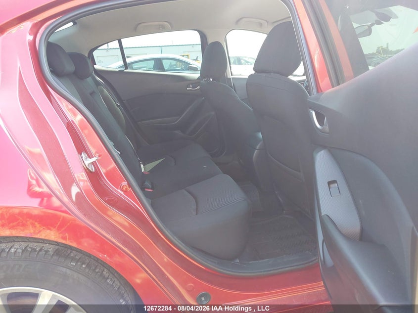 2015 MAZDA 3 SEDAN 2.0L I-4 DI, DOHC, VVT, 155HP