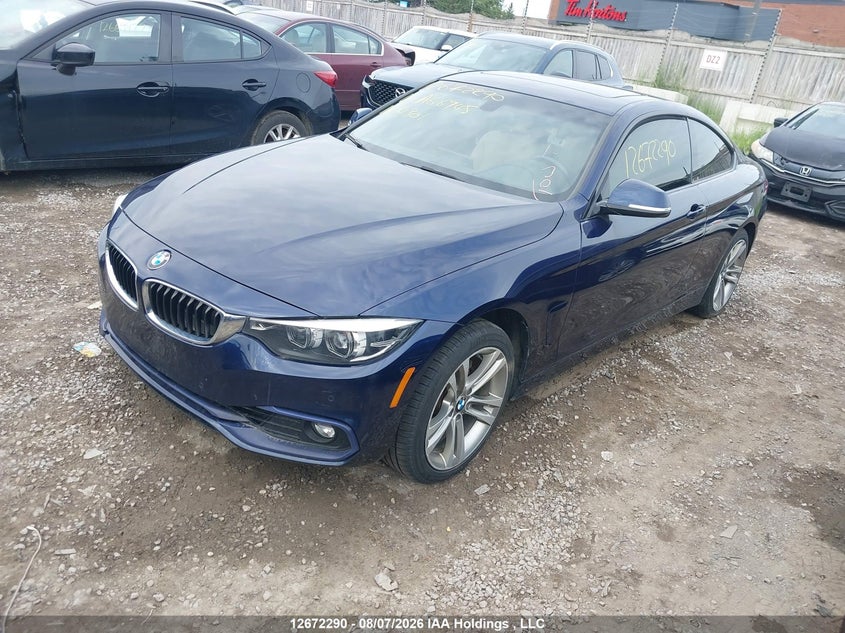 Vin: wba4w5c51jaa66945, lot: 3075547, bmw 430i xdrive 20182