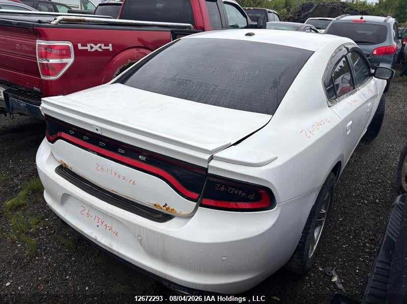 Vin: 2c3cdxjg0gh237989, lot: 3075550, dodge charger sxt 20163