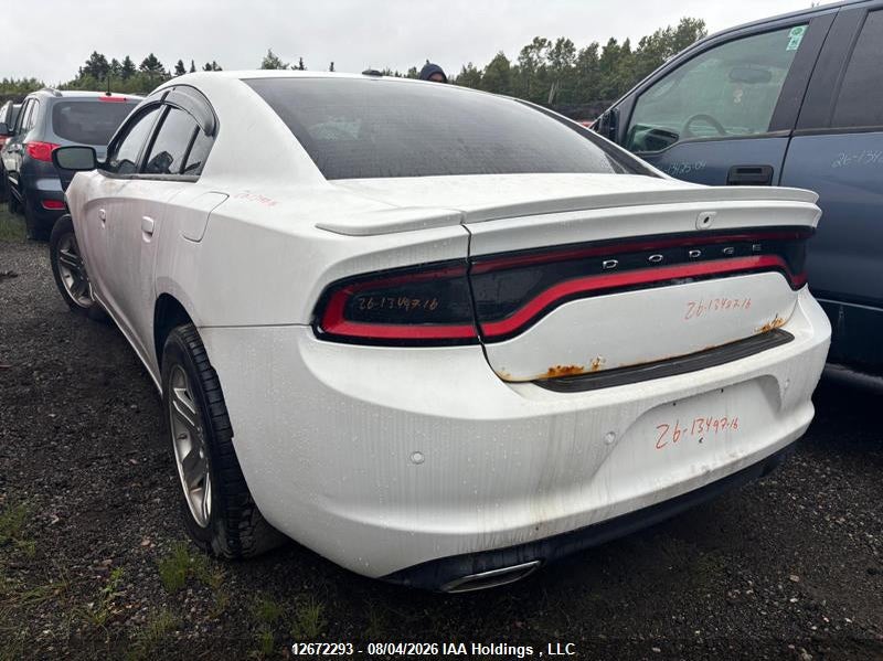 Vin: 2c3cdxjg0gh237989, lot: 3075550, dodge charger sxt 20164