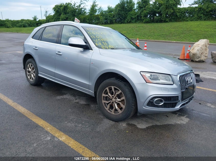 2017 Audi Q5, Front, IAAI, VIN WA1W2AFP6HA038170