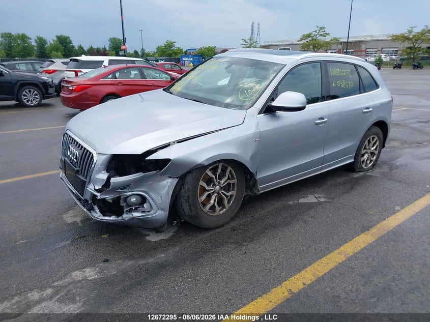 2017 Audi Q5, Front, IAAI, VIN WA1W2AFP6HA038170 — photo 2