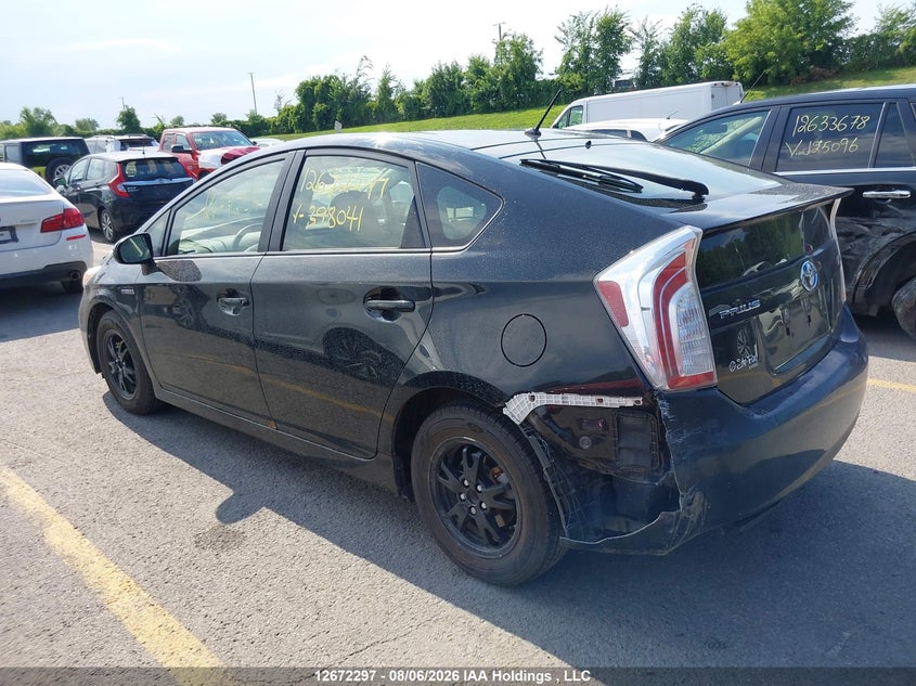 2015 TOYOTA PRIUS HATCHBACK 1.8L I4 FI DOHC 16V NF4