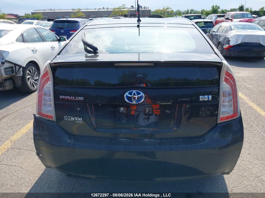 2015 TOYOTA PRIUS HATCHBACK 1.8L I4 FI DOHC 16V NF4