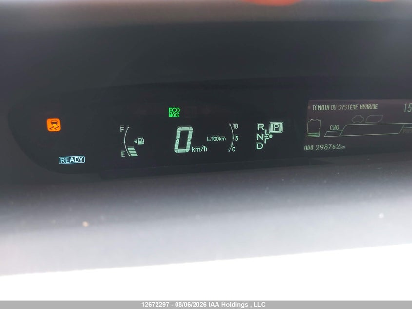 2015 TOYOTA PRIUS HATCHBACK 1.8L I4 FI DOHC 16V NF4