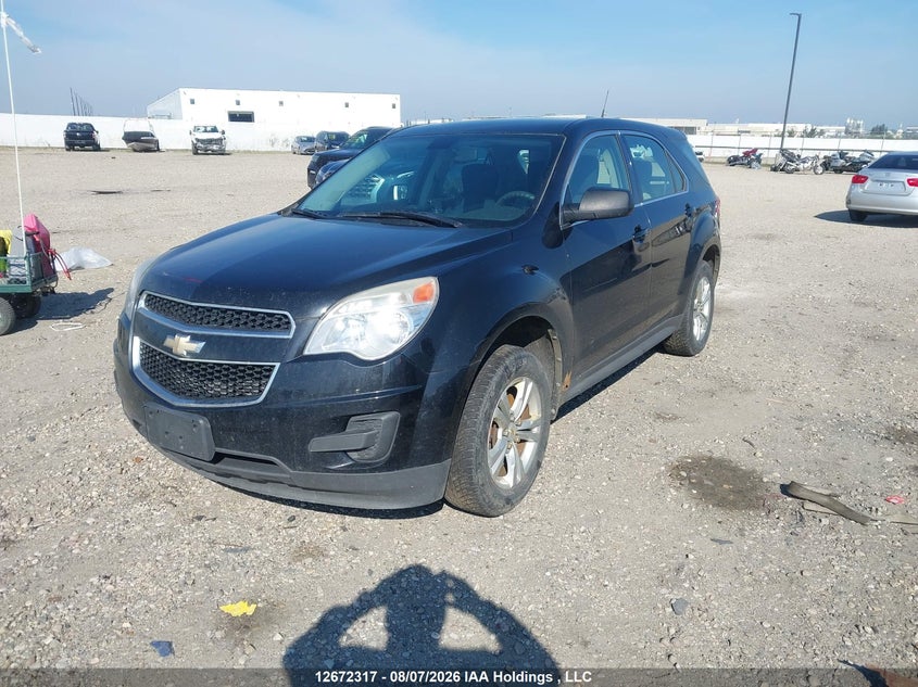 2010 Chevrolet Equinox, Rear, IAAI, VIN 2CNALBEW7A6347477 — photo 2