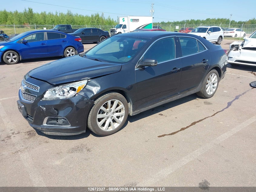 2013 Chevrolet Malibu, Удар спереду, IAAI, VIN 1G11E5SA6DF265350 — фото 2