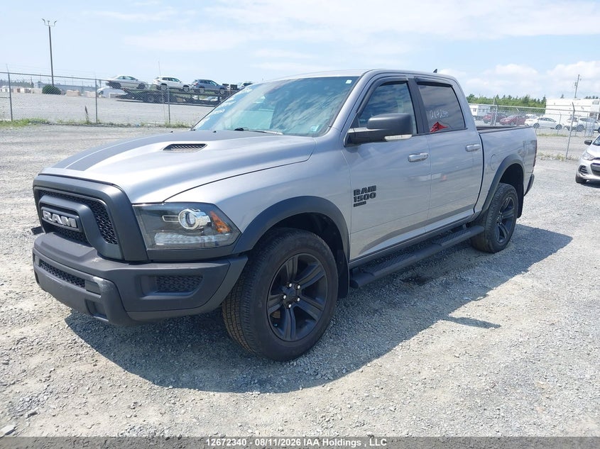 2021 RAM 1500, Right Front, IAAI, VIN 1C6RR7LG1MS592041 — photo 2