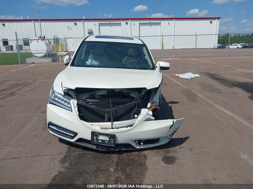 2014 ACURA MDX SPORT UTILITY VEHICLE 3.5L V-6 DI, VVT, 290HP