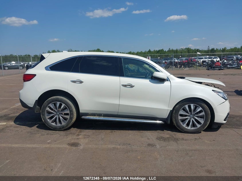 2014 ACURA MDX SPORT UTILITY VEHICLE 3.5L V-6 DI, VVT, 290HP