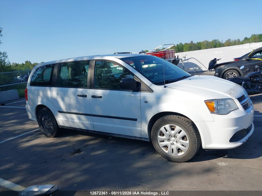 2015 DODGE CARAVAN VAN 3.6L V6 FI DOHC 24V NF4