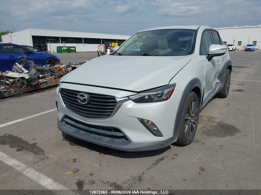 Vin: jm1dkbd76g0102914, lot: 3075626, mazda cx-3 20162