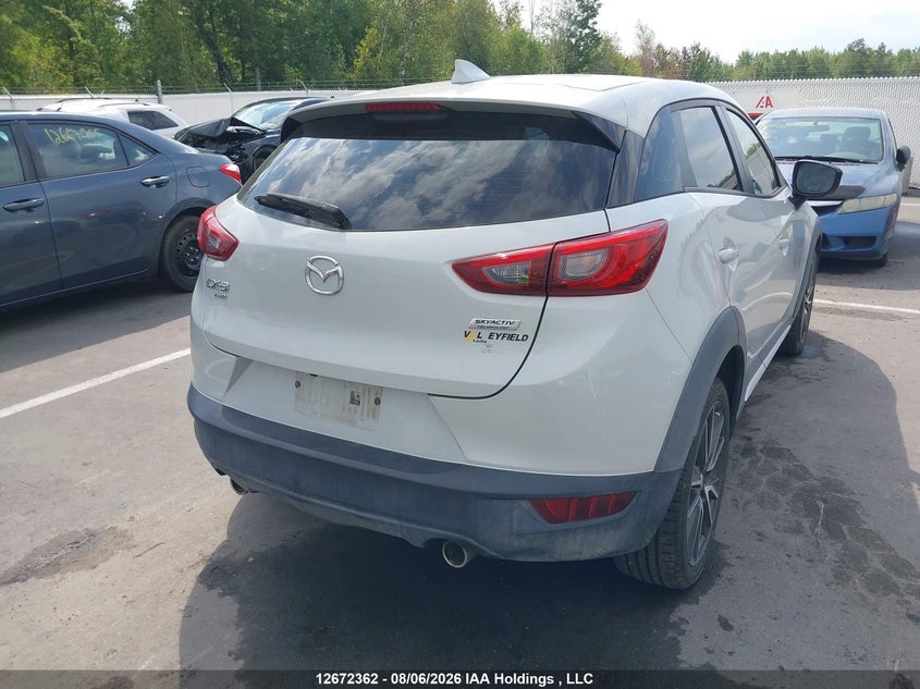 Vin: jm1dkbd76g0102914, lot: 3075626, mazda cx-3 20164