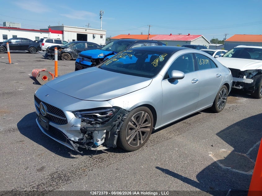 2025 Mercedes-Benz CLA-Class VIN W1K5J4HB1SN518887, IAAI stock 12672379 photo 2