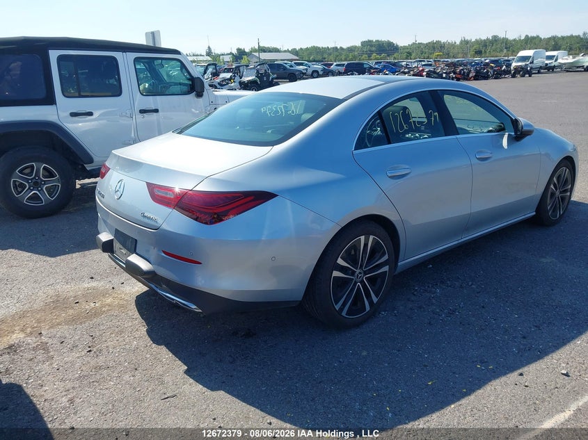 2025 Mercedes-Benz CLA-Class VIN W1K5J4HB1SN518887, IAAI stock 12672379 photo 4