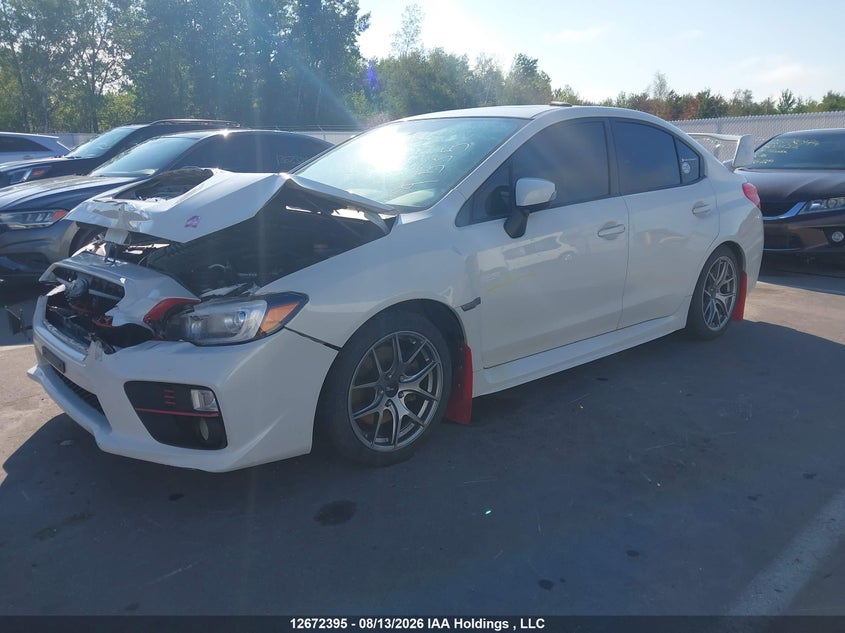 2016 Subaru WRX, Удар спереди, IAAI, VIN JF1VA1L69G9800347 — фото 2