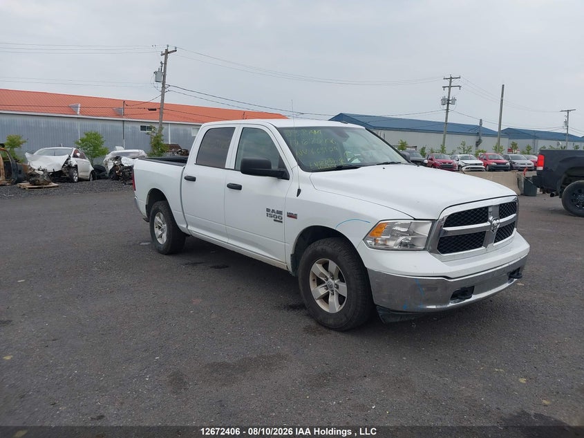 2023 Ram 1500 Classic Slt, Удар спереди, IAAI, VIN 3C6RR7LT8PG663129