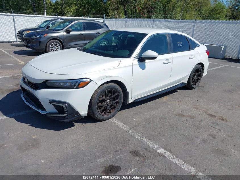 Vin: 2hgfe2f22nh102890, lot: 3075679, honda civic lx 20222