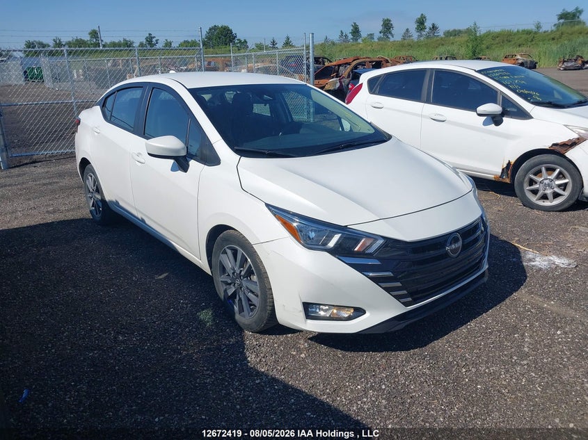 2025 Nissan Versa Sv, Left Side, IAAI, VIN 3N1CN8EV0SL828348