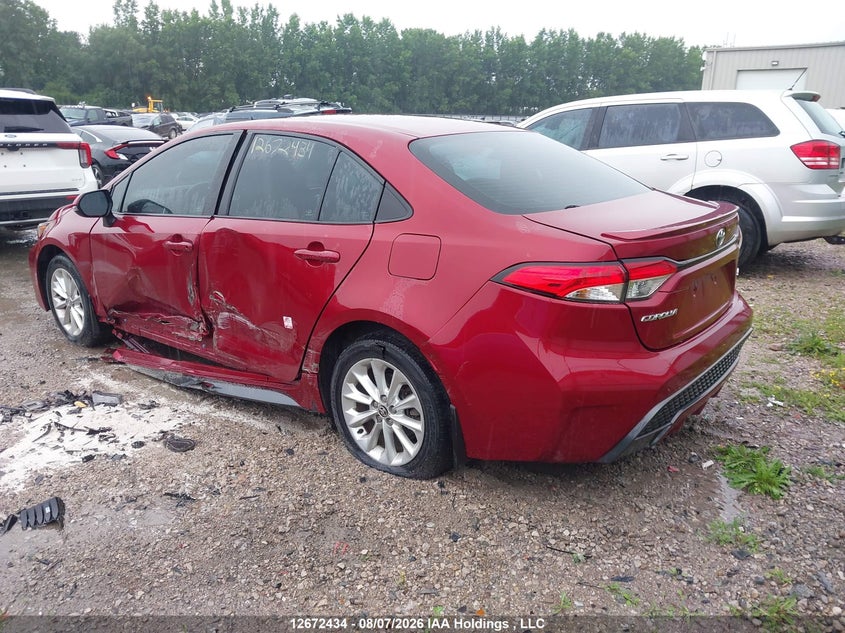Vin: 5yfb4mbe7np108691, lot: 3075702, toyota corolla se 20223