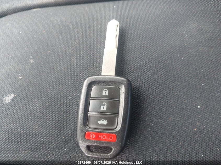 2016 HONDA CIVIC SEDAN 2.0L I-4 DOHC, VVT, 158HP