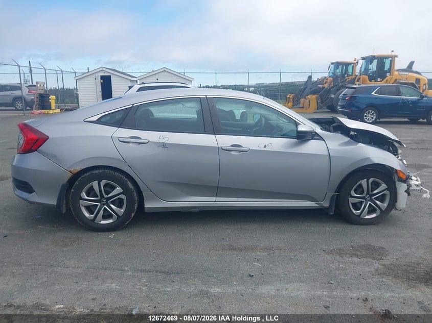 2016 HONDA CIVIC SEDAN 2.0L I-4 DOHC, VVT, 158HP