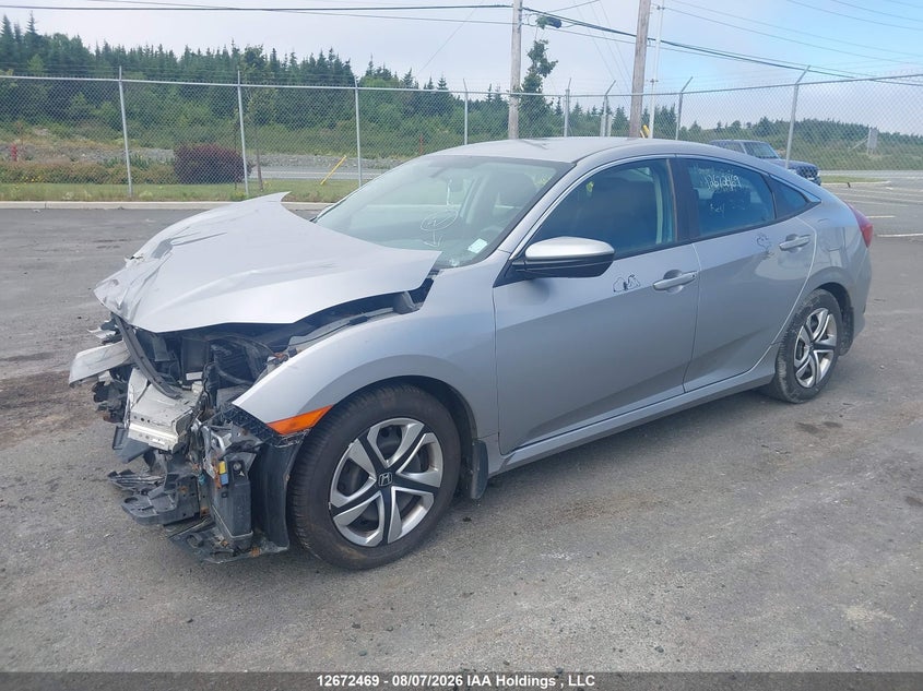 2016 HONDA CIVIC SEDAN 2.0L I-4 DOHC, VVT, 158HP