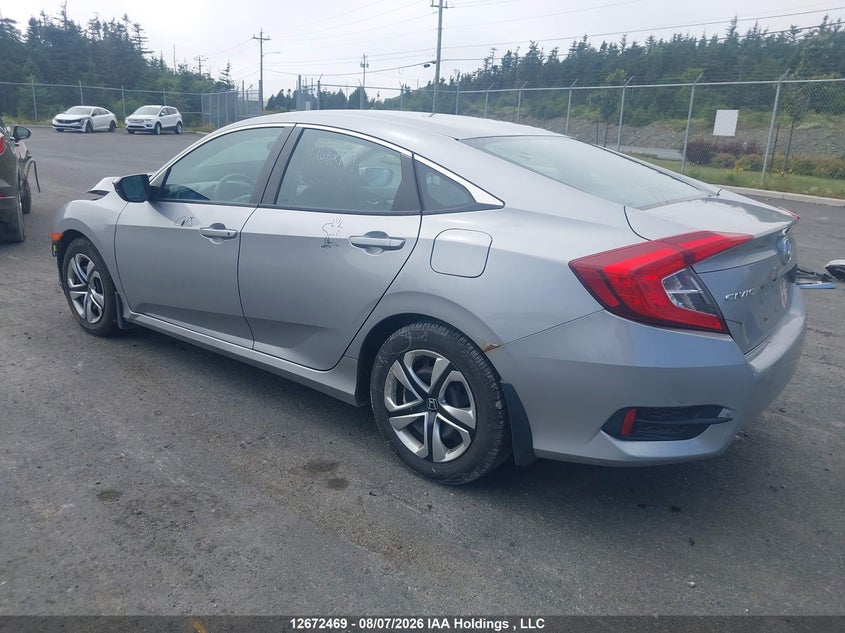2016 HONDA CIVIC SEDAN 2.0L I-4 DOHC, VVT, 158HP