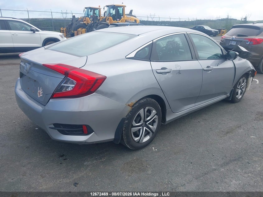 2016 HONDA CIVIC SEDAN 2.0L I-4 DOHC, VVT, 158HP