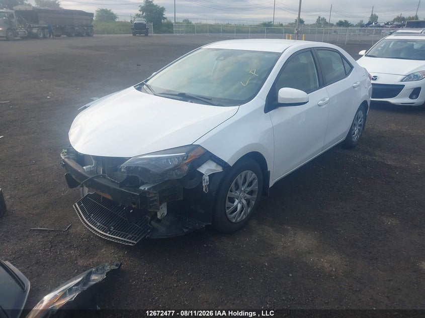 2019 Toyota Corolla, Удар спереду, IAAI, VIN 2T1BURHE2KC153098 — фото 2