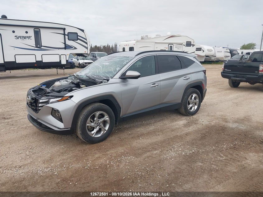 2023 Hyundai Tucson, Front, IAAI, VIN KM8JB3AE0PU212468 — photo 2