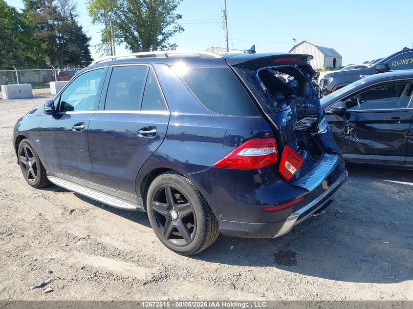 Vin: 4jgda2eb0ca006914, lot: 3075789, mercedes-benz ml 350 bluetec 20123